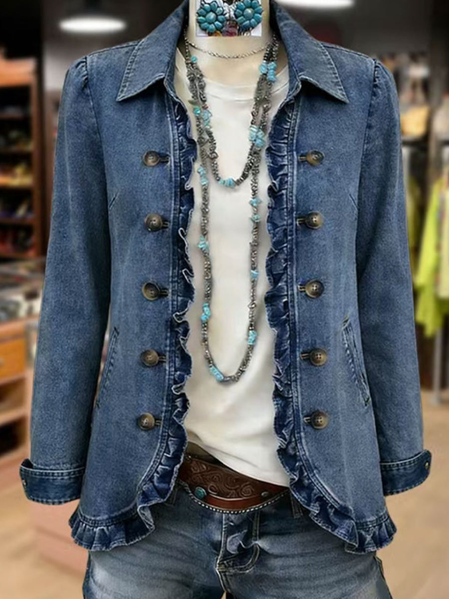 Amelia | Jacket with ruffles