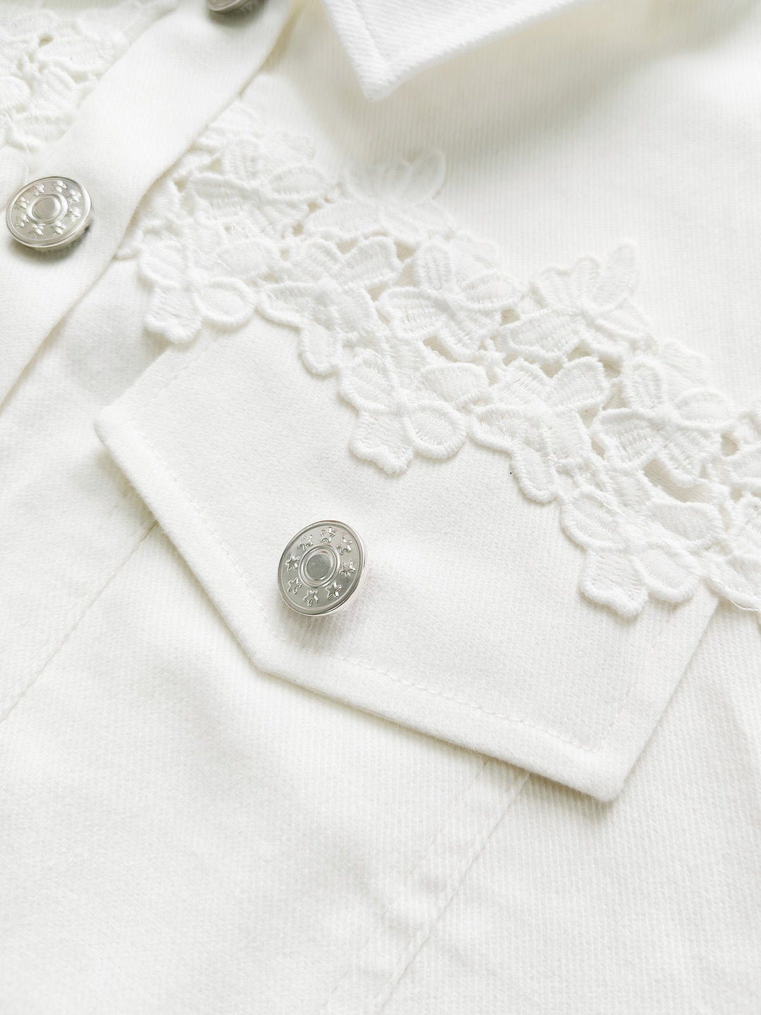 Addison | Jacket with lace inserts