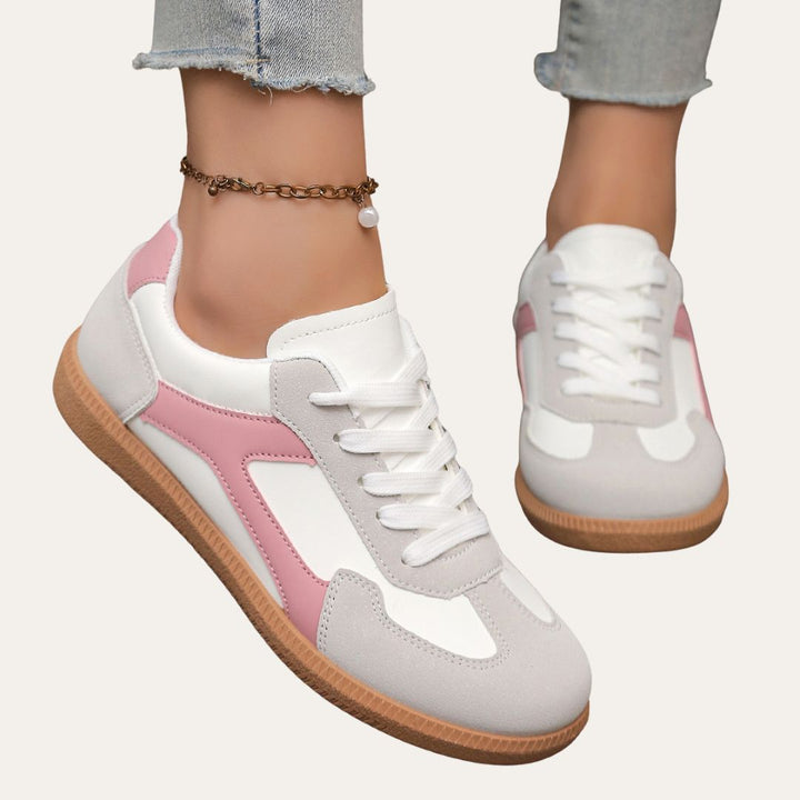 Lightweight Lace-Up Sneakers