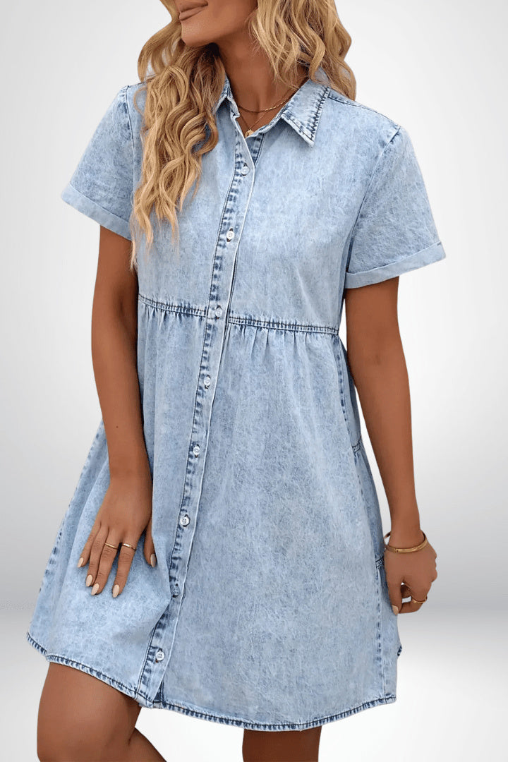 Rosa - Denim Dress