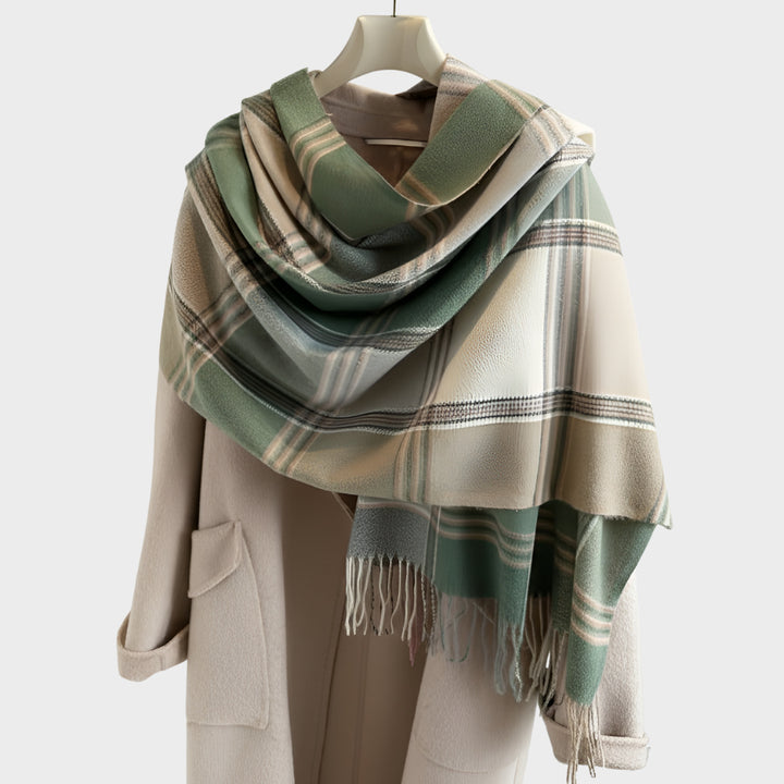Balbina - Luxurious Classic Checked Scarf