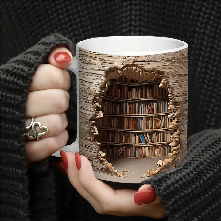 'Heat Activated' Enchanted Library Mug