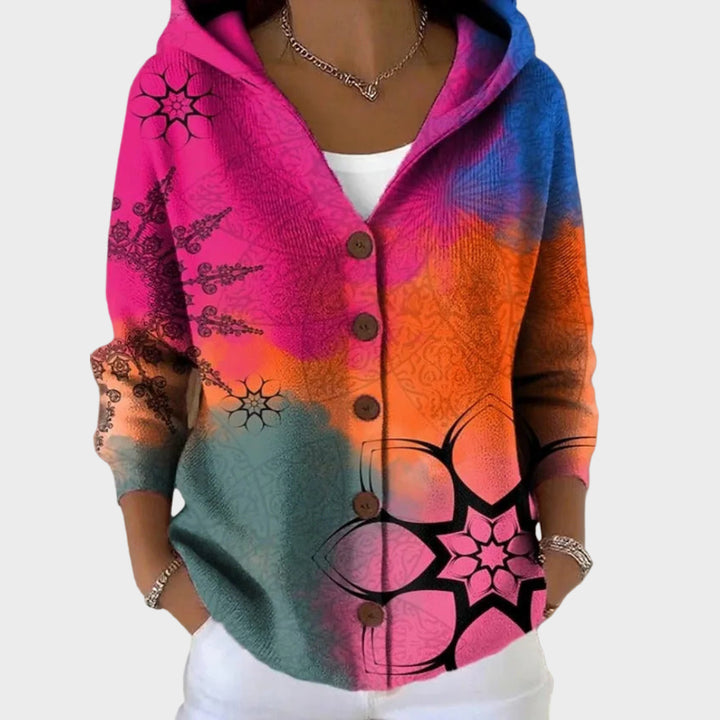 Cassidy - Warm long cardigan for women