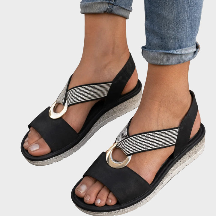 Zoe - Elegant Sandals with Adjustable Support