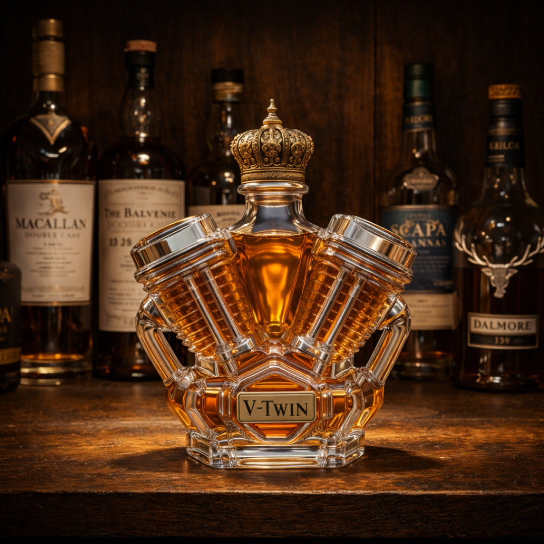 Whiskey decanter - V8 edition