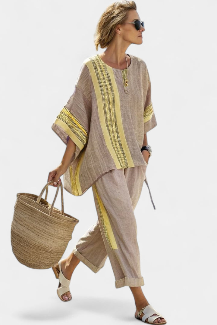Lorena - Boho Set from Linen and Bamboo
