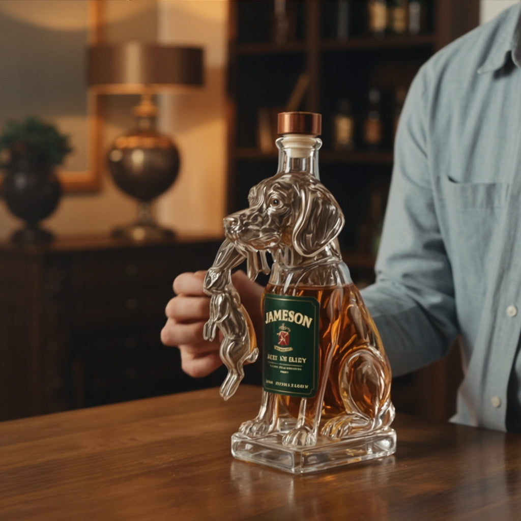 Whiskey decanter - Dog Edition