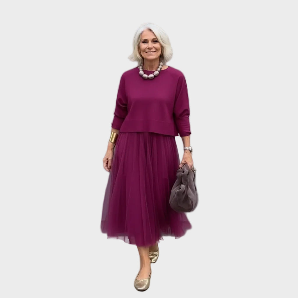 Elegant two-piece Emmie set