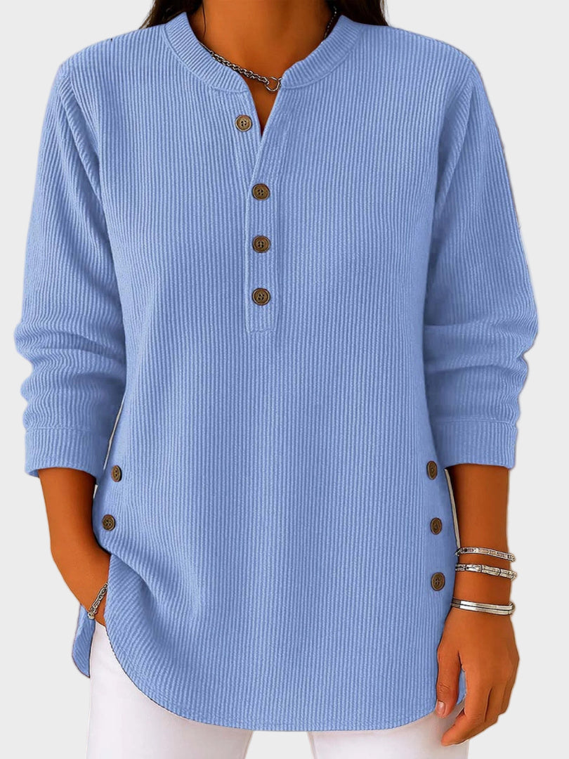 Seraphina - Classic sweater with a round neckline