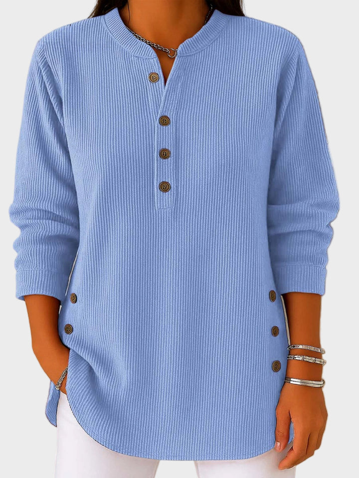Seraphina - Classic sweater with a round neckline