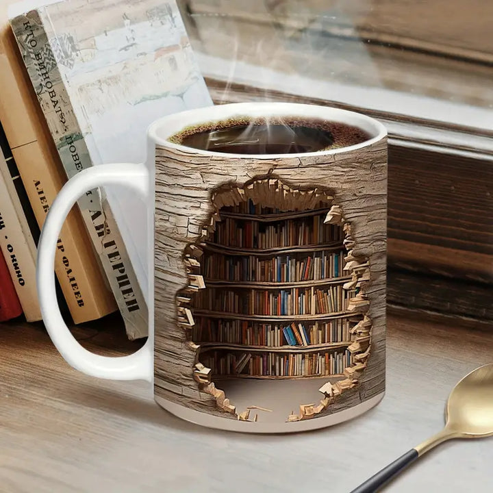 'Heat Activated' Enchanted Library Mug