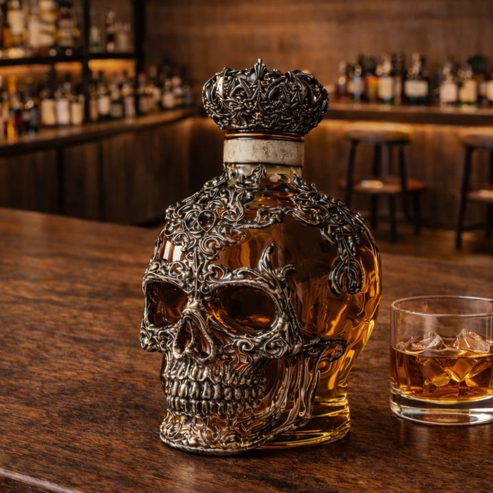 Whiskey Decanter - Skull Edition