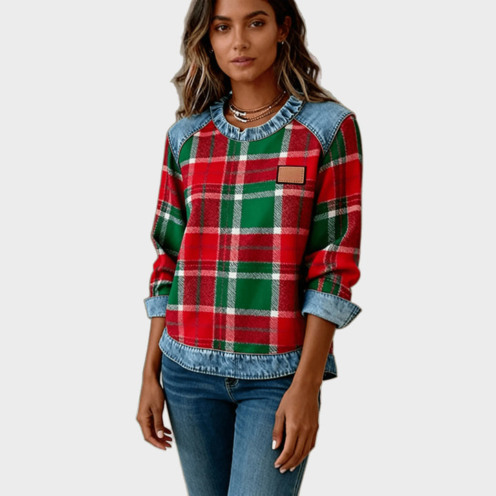 Ivy – Women's Patchwork Sweatshirt