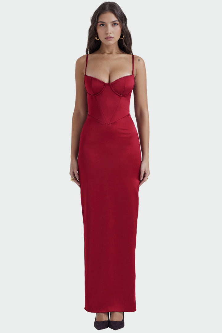 Kateřina – Satin Dress