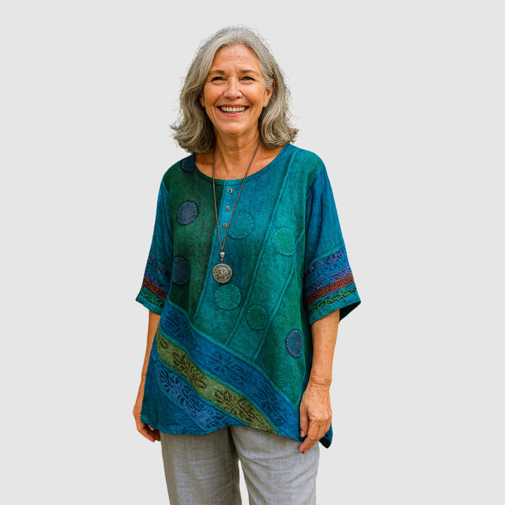 Leontýna - Artistic blouse