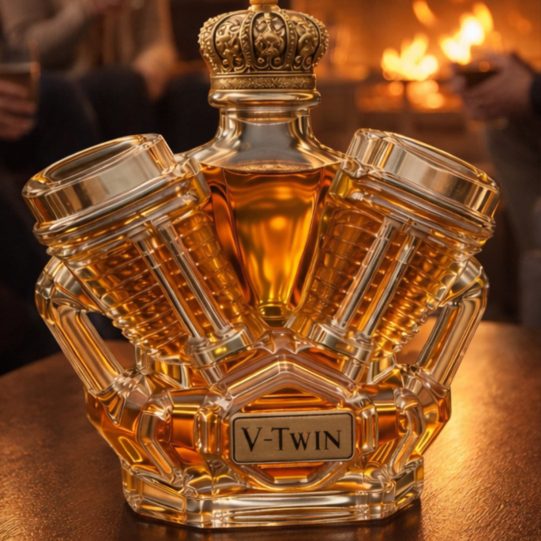 Whiskey decanter - V8 edition