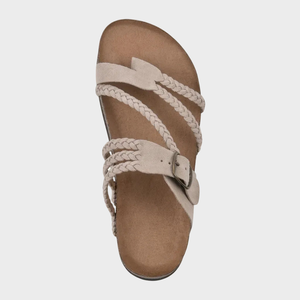 Aurora - Braided Anatomic Cork Sandals