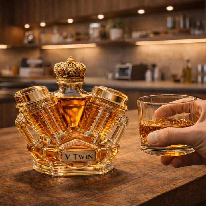 Whiskey decanter - V8 edition
