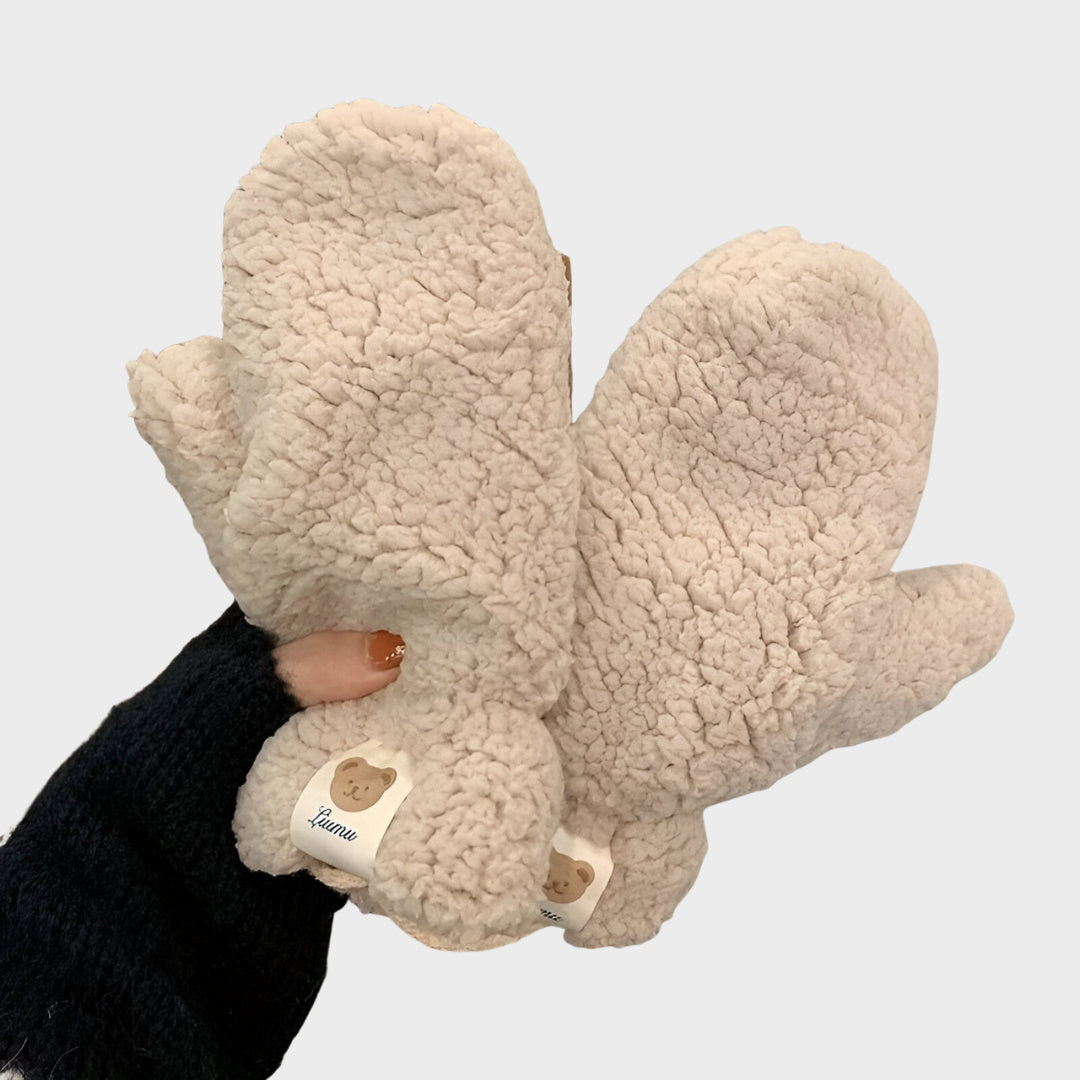 Klara – Plush Teddy Gloves