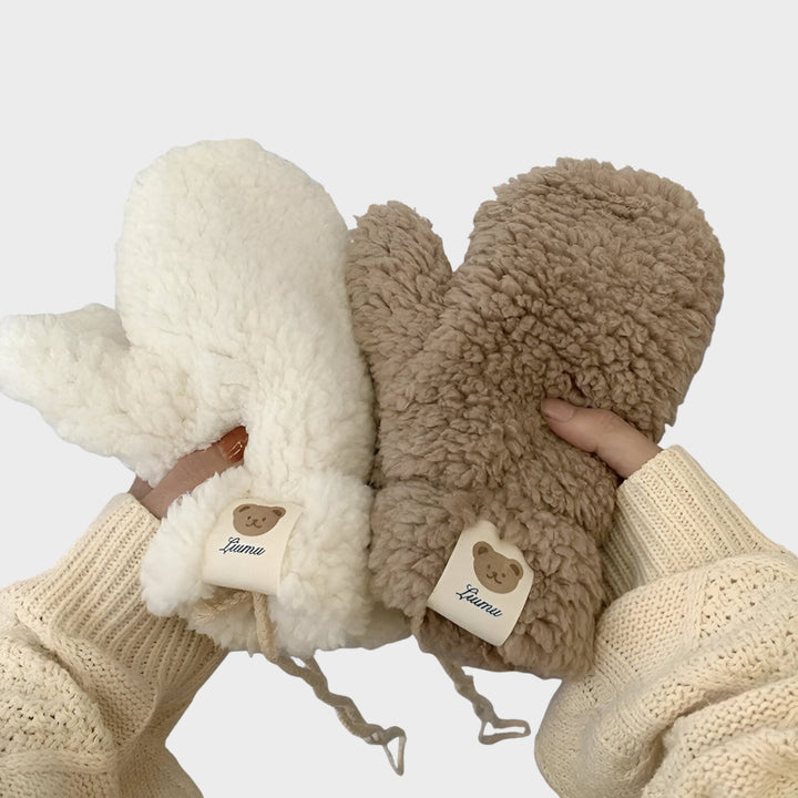 Klara – Plush Teddy Gloves