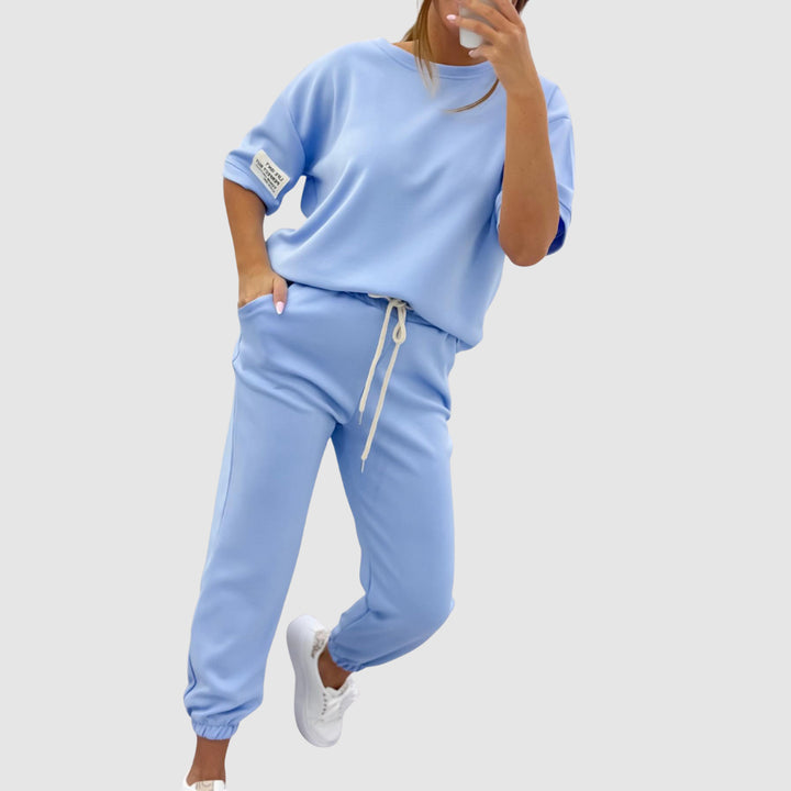 Anežka - Short Sleeve Lounge Set