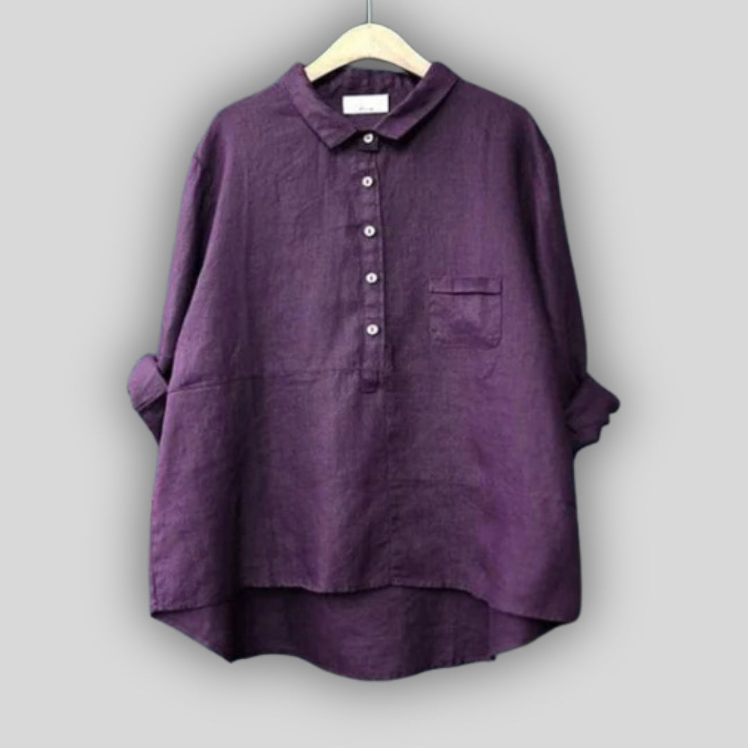 Karolína - linen blouse
