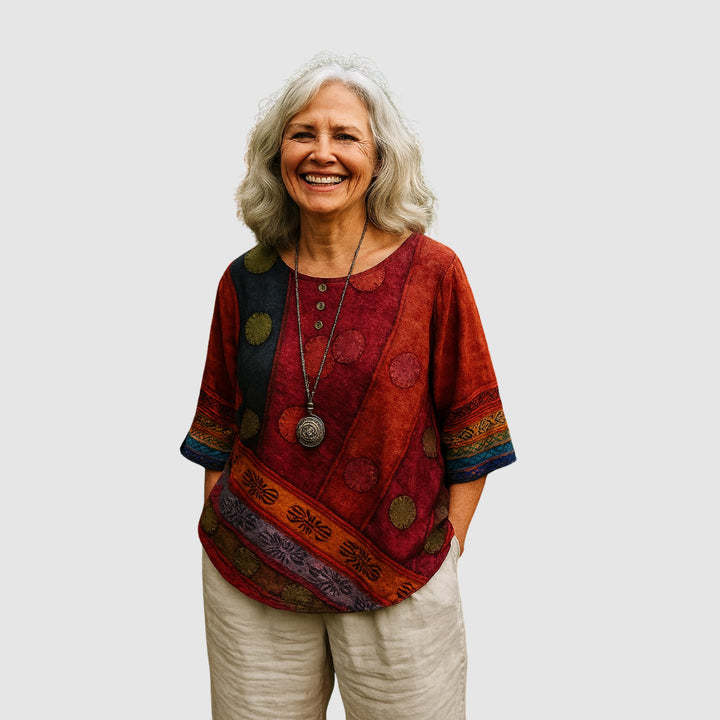 Leontýna - Artistic blouse
