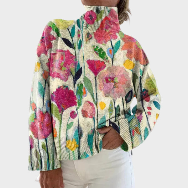 Mara – high collar sweater