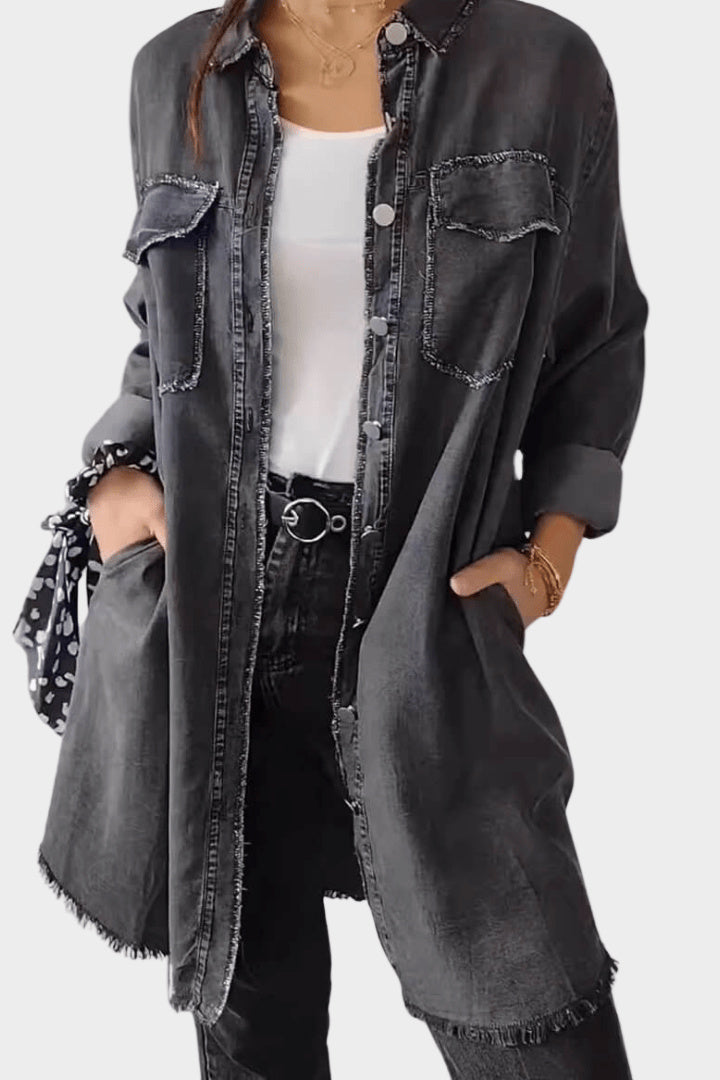Sidsel - Denim shirt dress