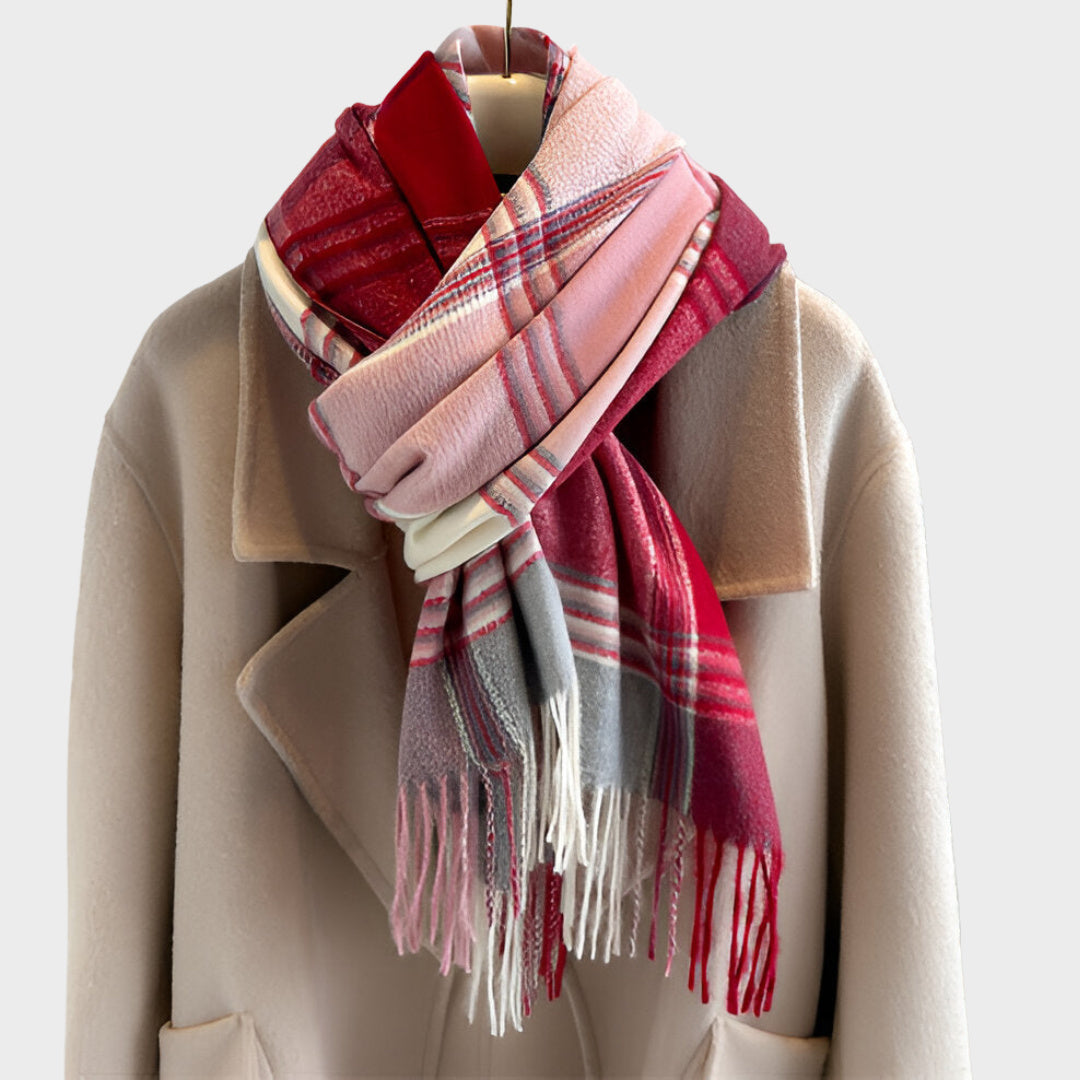 Balbina - Luxurious Classic Checked Scarf