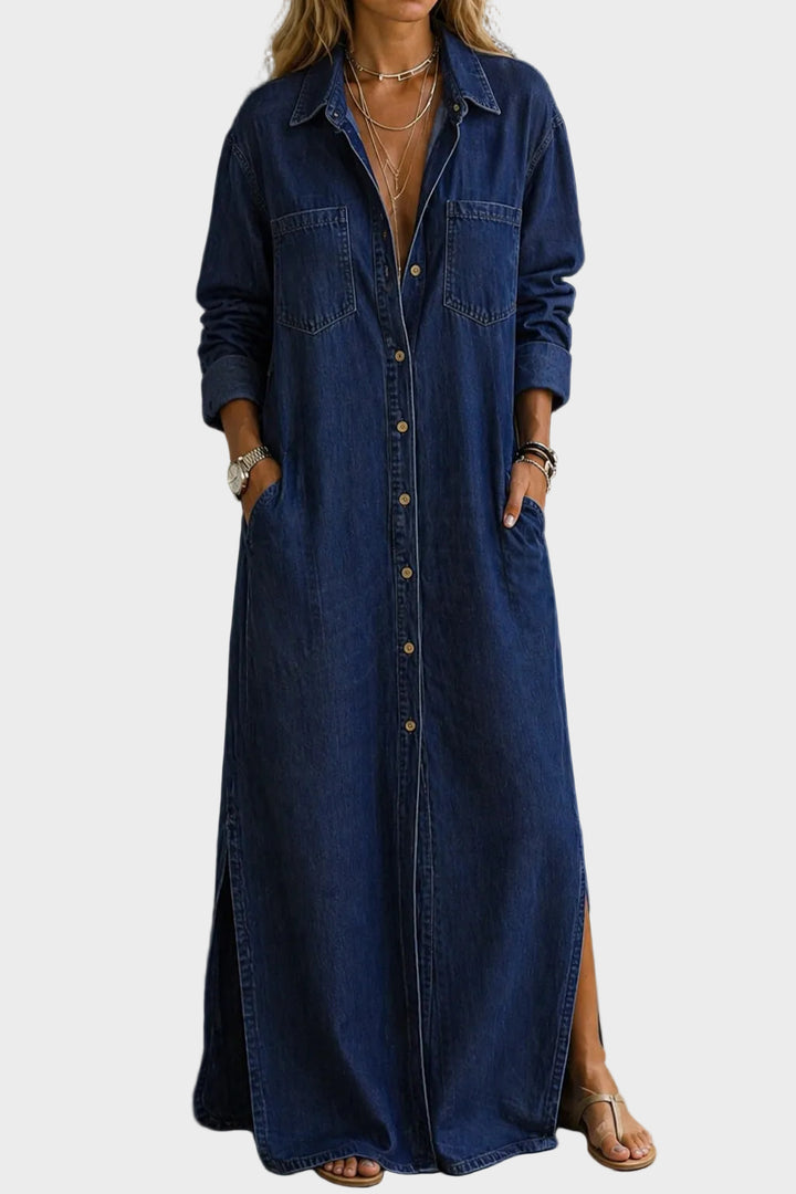 Delana - Dress With Buttons