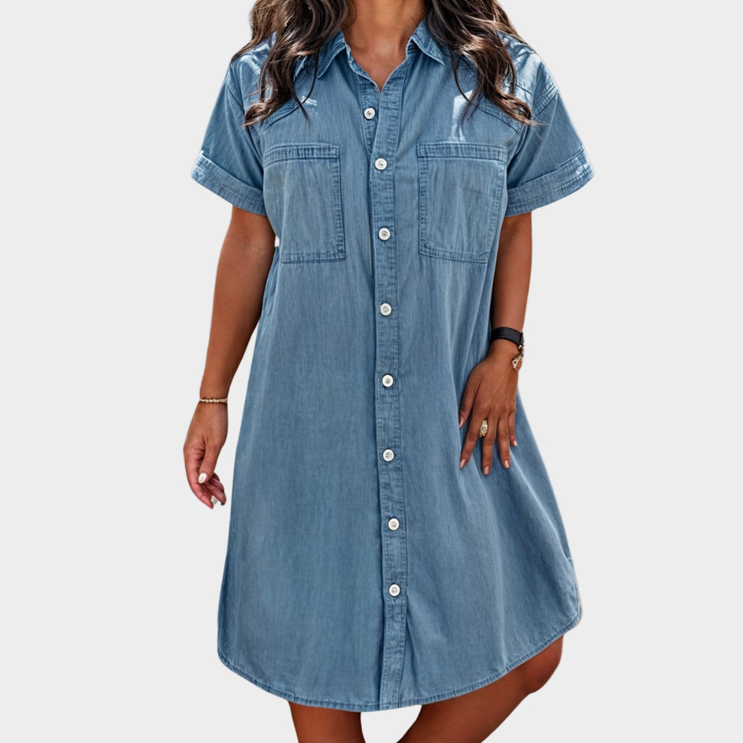Laura - Soft summer denim dresses