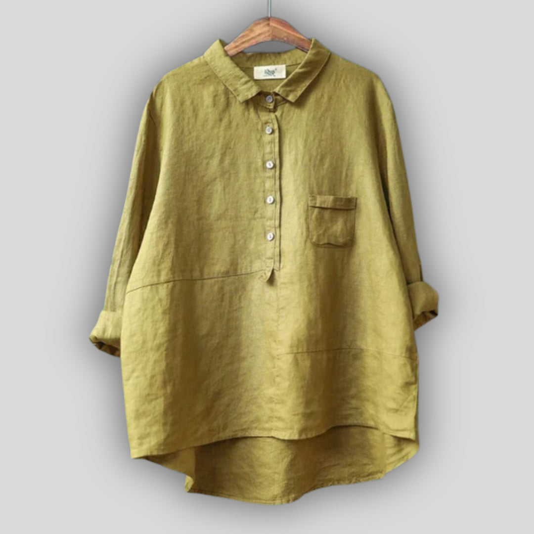 Karolína - linen blouse