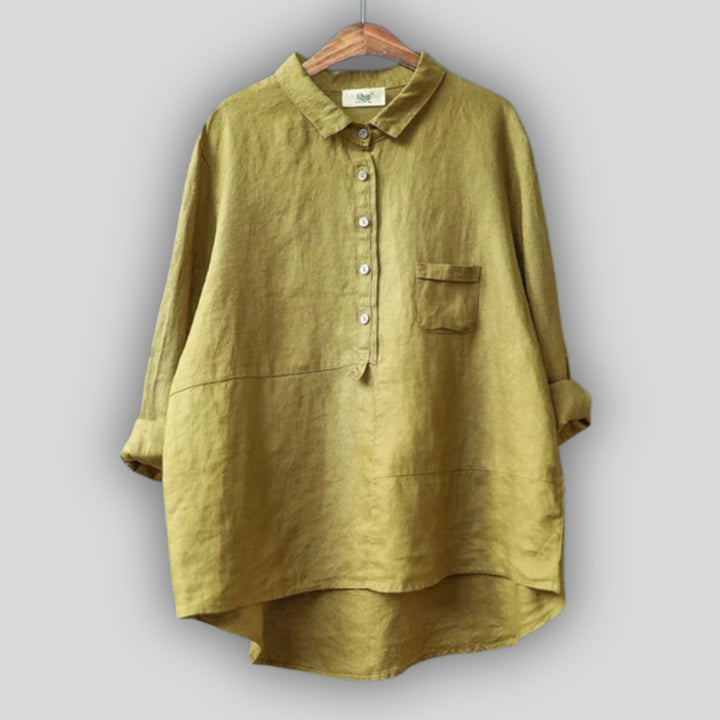 Karolína - linen blouse