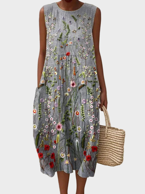 Helen - Comfortable Midi Dress