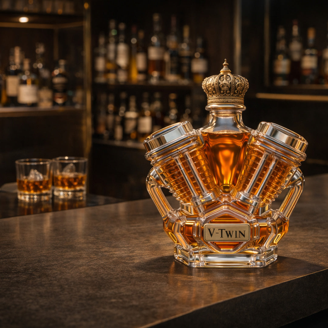 Whiskey decanter - V8 edition