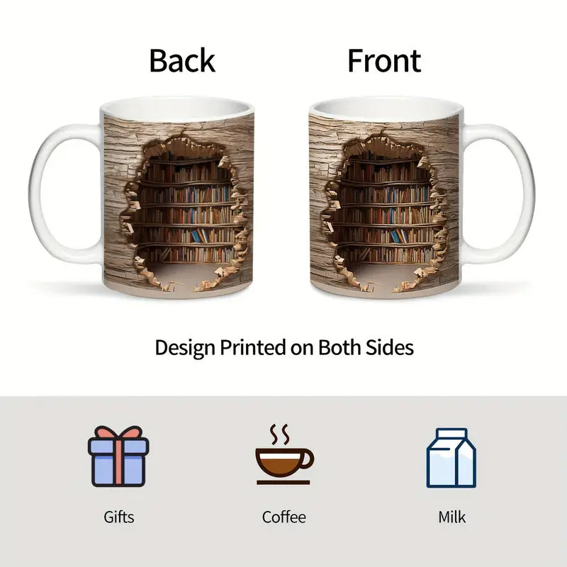 'Heat Activated' Enchanted Library Mug