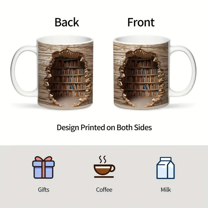 'Heat Activated' Enchanted Library Mug