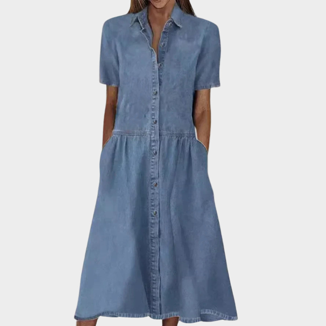 Gabriela - Stylish denim dress