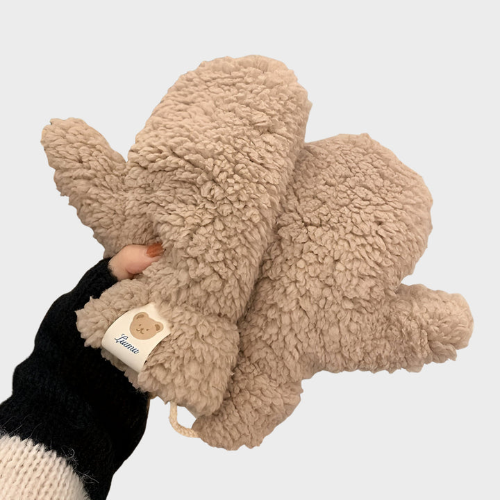 Klara – Plush Teddy Gloves