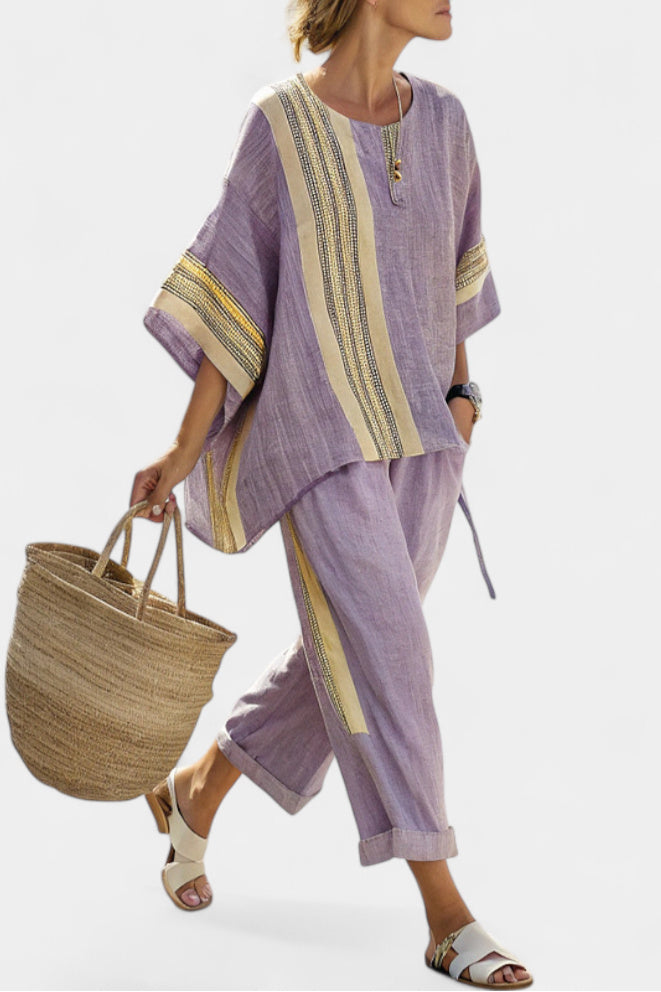 Lorena - Boho Set from Linen and Bamboo