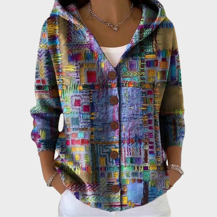 Cassidy - Warm long cardigan for women