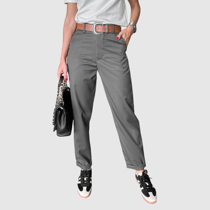 Mathilda - Striped suit trousers