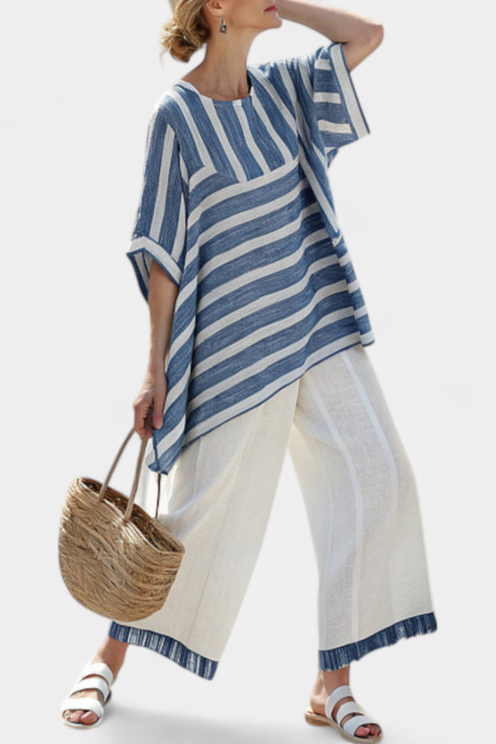Constança - Linen set in a Mediterranean style
