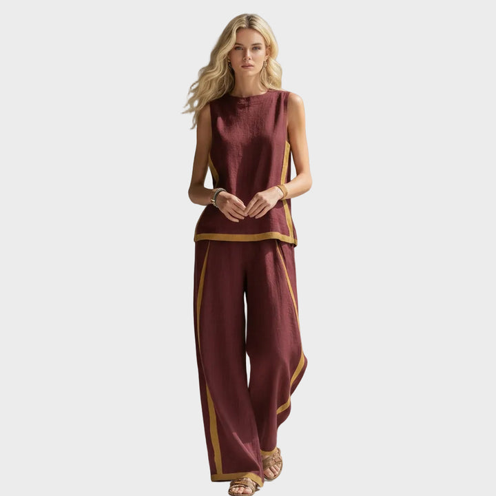 Teresa - Elegant Set of Linen Clothes