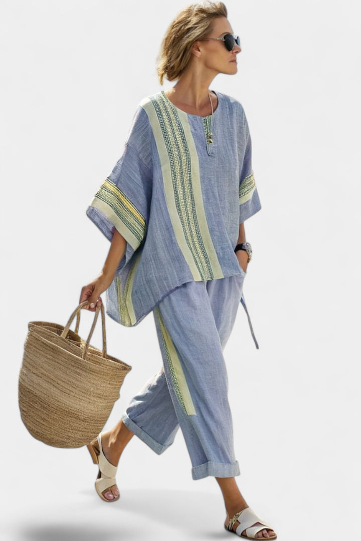 Lorena - Boho Set from Linen and Bamboo