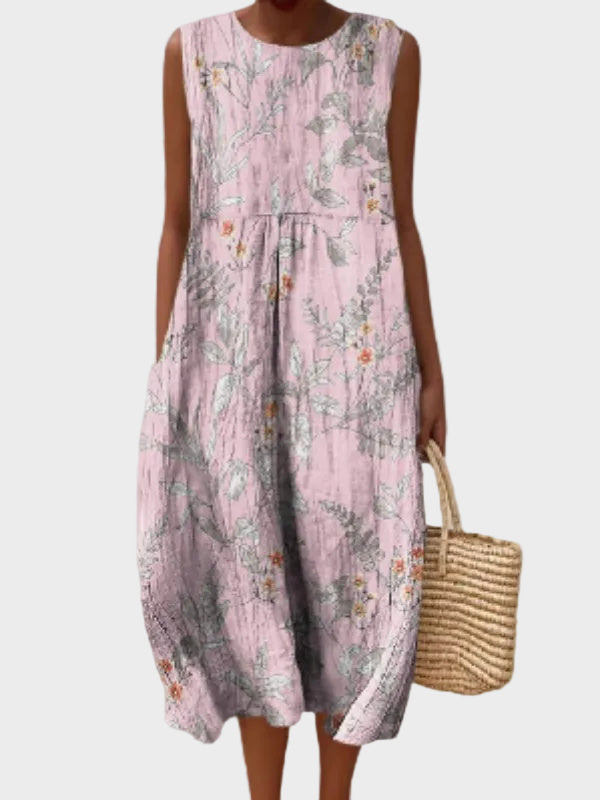 Sandra - Comfortable Midi Dress