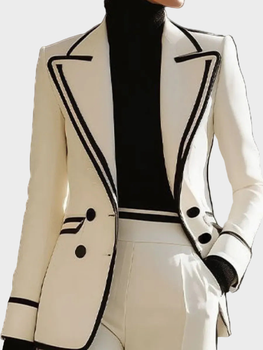 Hildegard – double-breasted suit set
