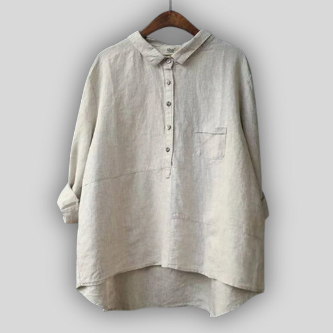 Karolína - linen blouse