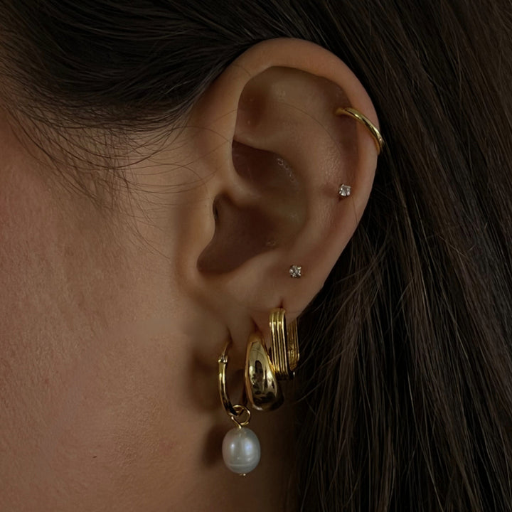 Hoop earrings